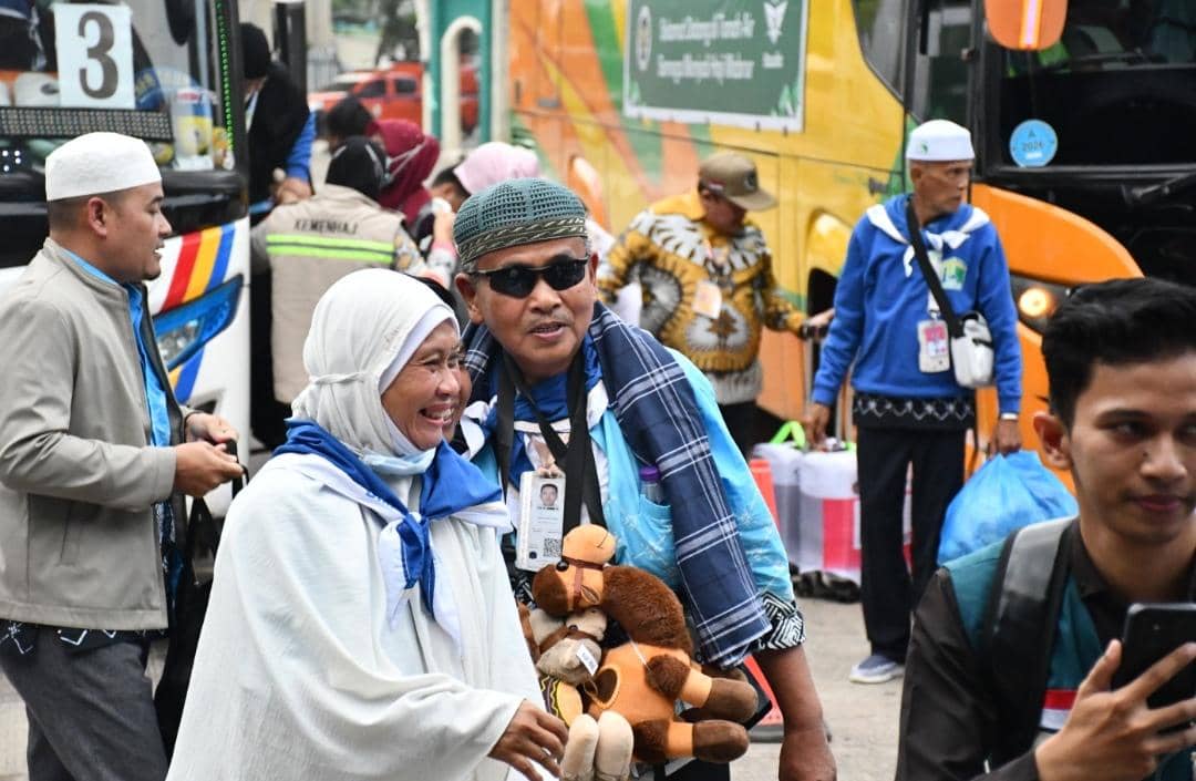 444 Jemaah Haji Palembang Kloter 6 Pulang, 2 Tanazul dan 7 Wafat