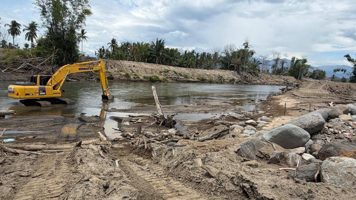 Normalisasi Sungai Sumatra, Satgas Buka Opsi Gandeng Pihak Ketiga