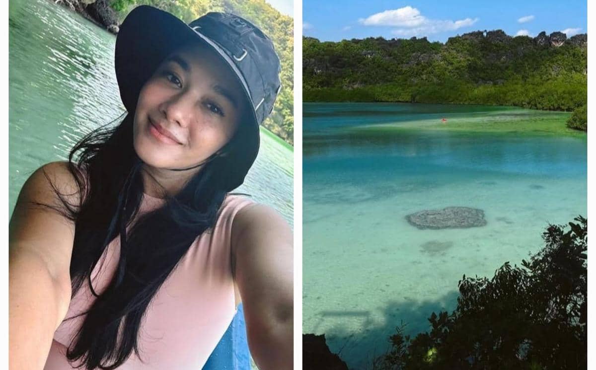 9 Potret Naysilla Mirdad Liburan di Telaga Nirwana, NTT, Happy