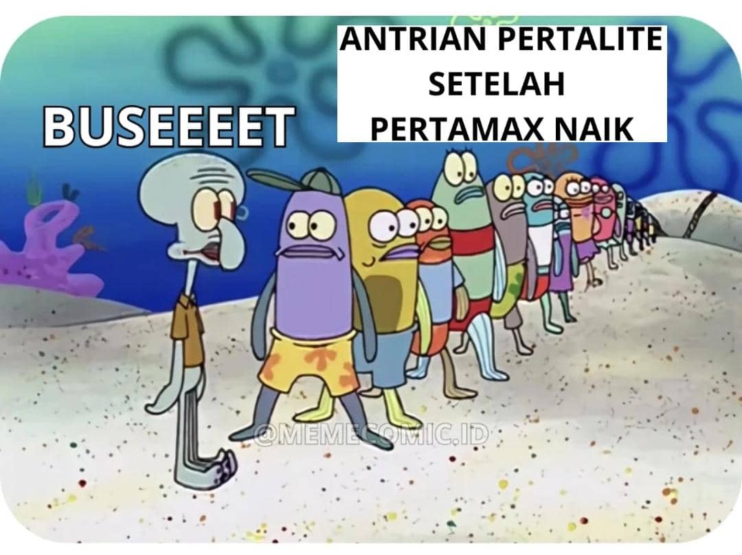 10 Meme Pertamax Naik Dini Hari, Bikin Kaget pas Bangun Tidur!