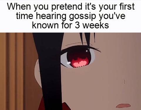 meme anime tentang momen pertama kali