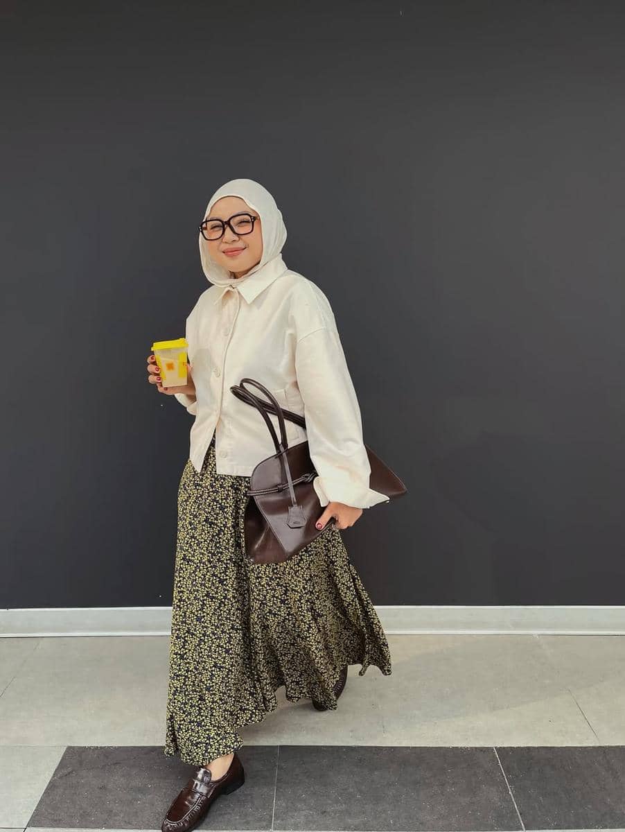 OOTD Pakai Rok ala Siti Rachmah