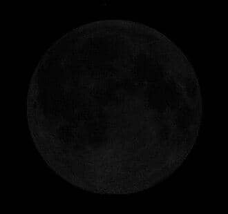 Ilustrasi bulan baru.