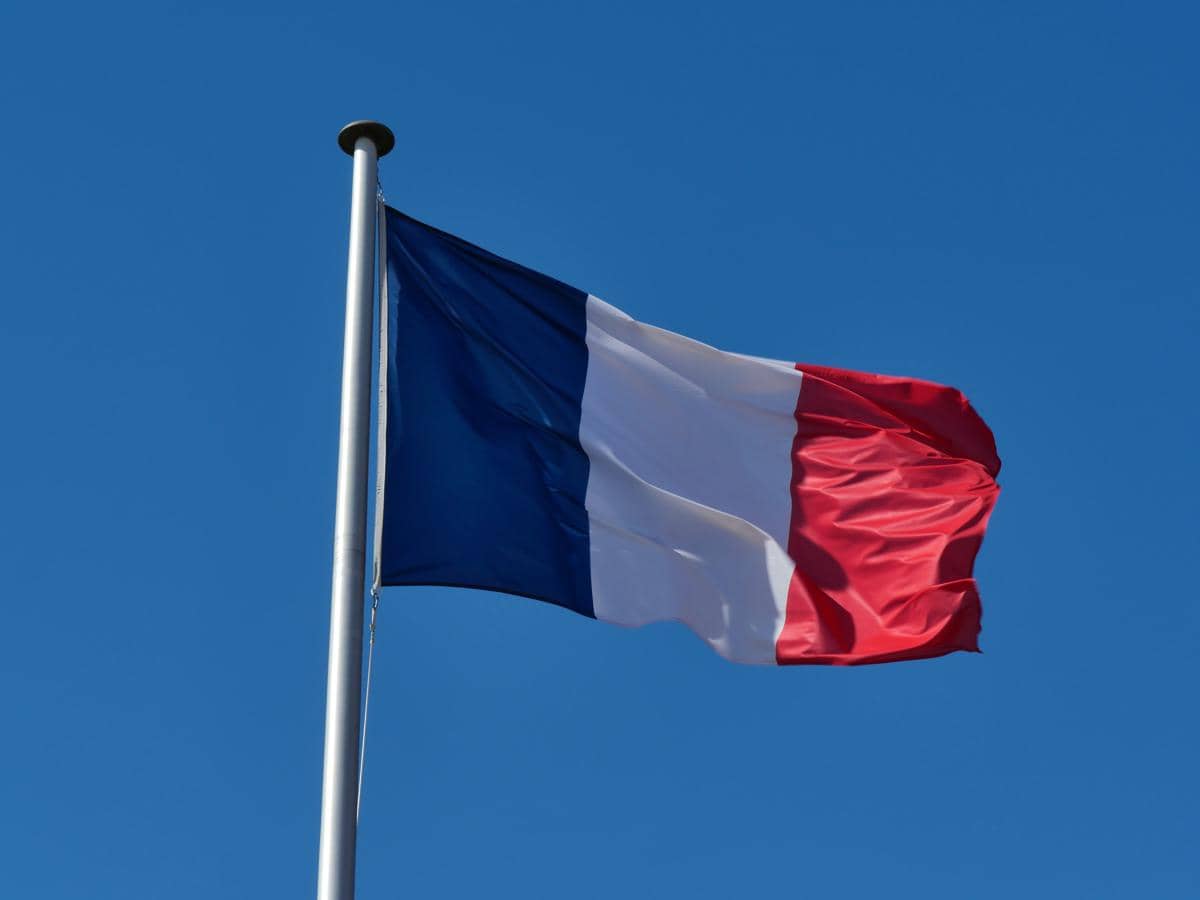 ilustrasi bendera Prancis