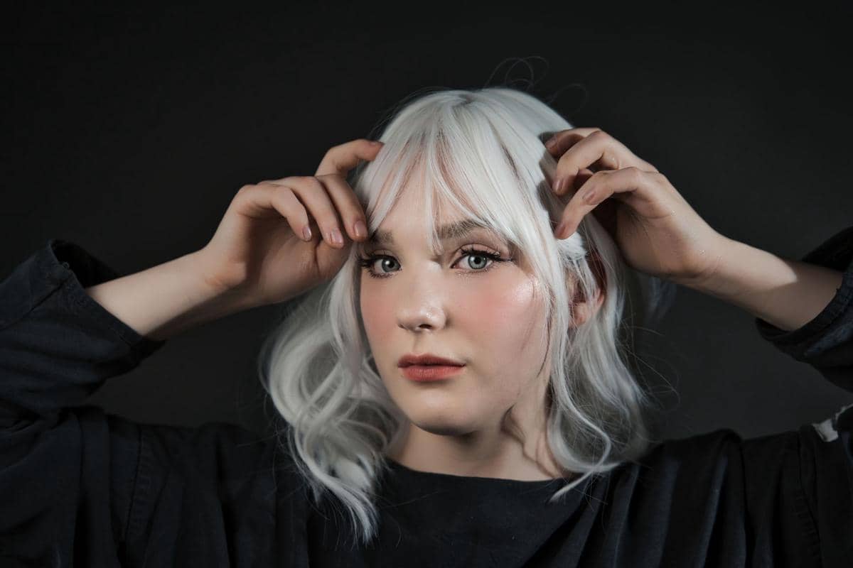warna rambut icy blonde