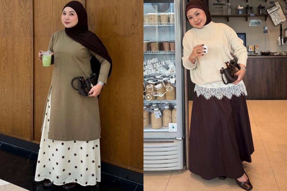 7 Ide Padu Padan Rok ala Siti Rachmah, Anggun dan Kekinian!
