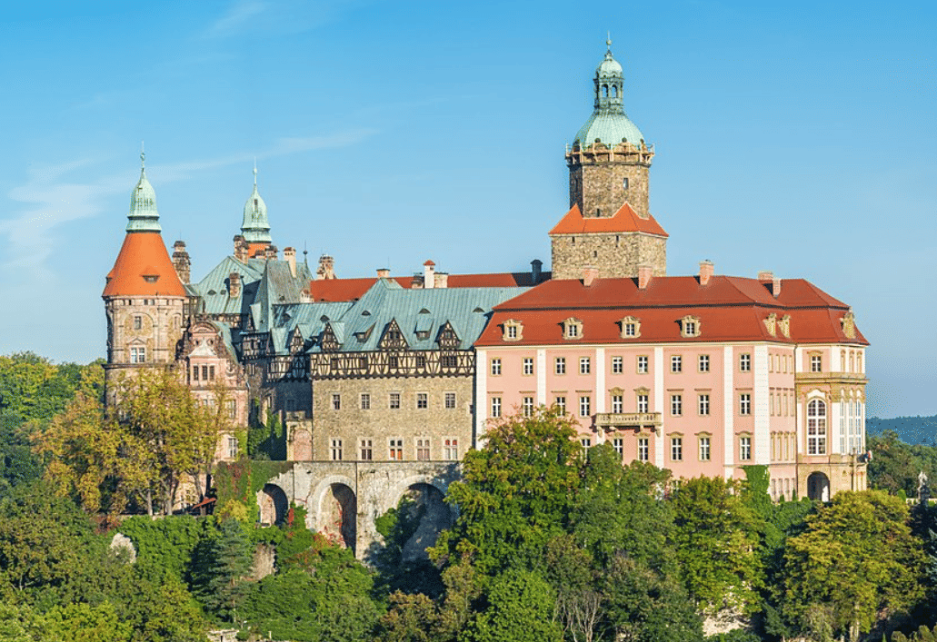 Kastil Książ, Polandia 