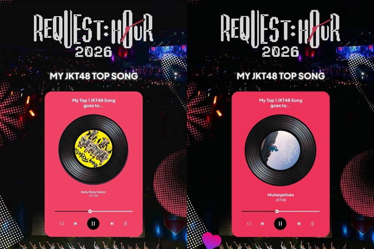 Cara Bikin Template My JKT48 Top Song Request Hour di Instagram