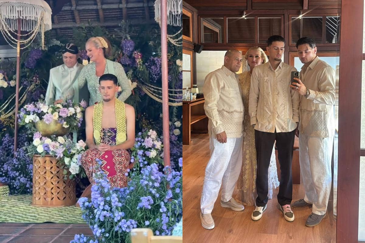 7 Potret Keluarga Justin Hubner di Pengajian dan Siraman Jelang Nikah