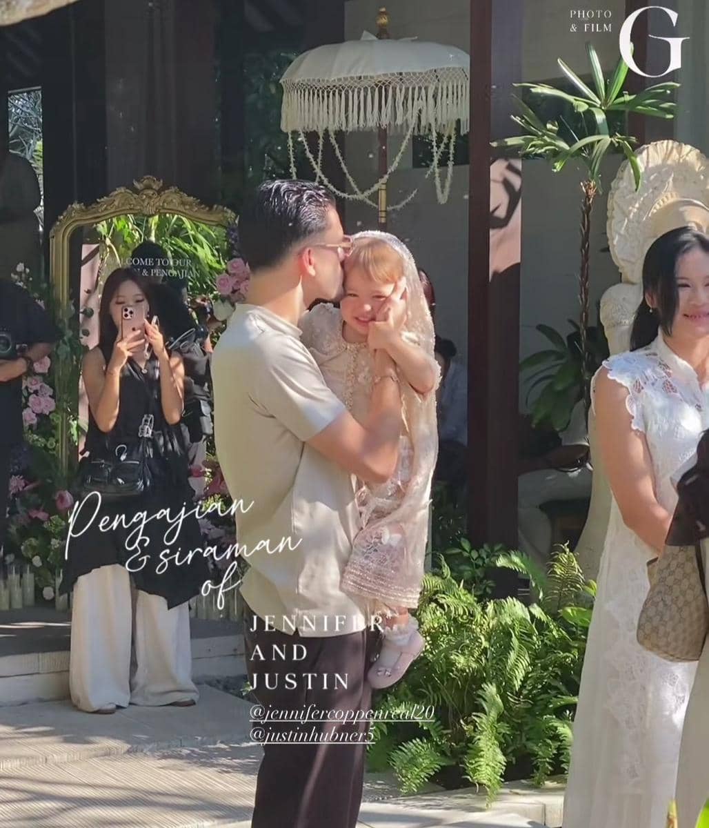 Pengajian dan siraman jelang pernikahan Jennifer Coppen dan Justin Hubner