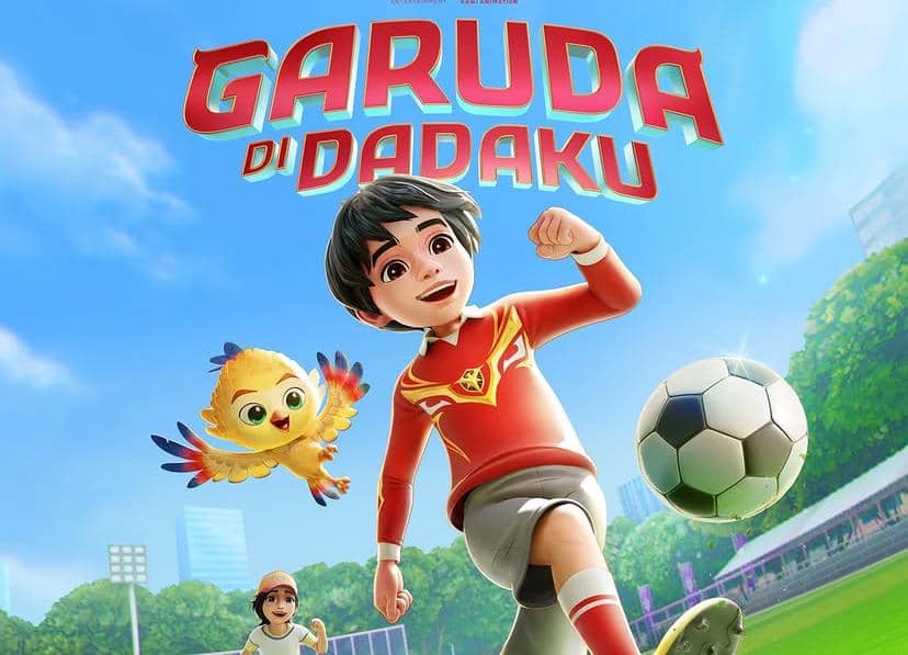 Review Animasi Garuda di Dadaku, Autentik dan Penuh Semangat Suportif