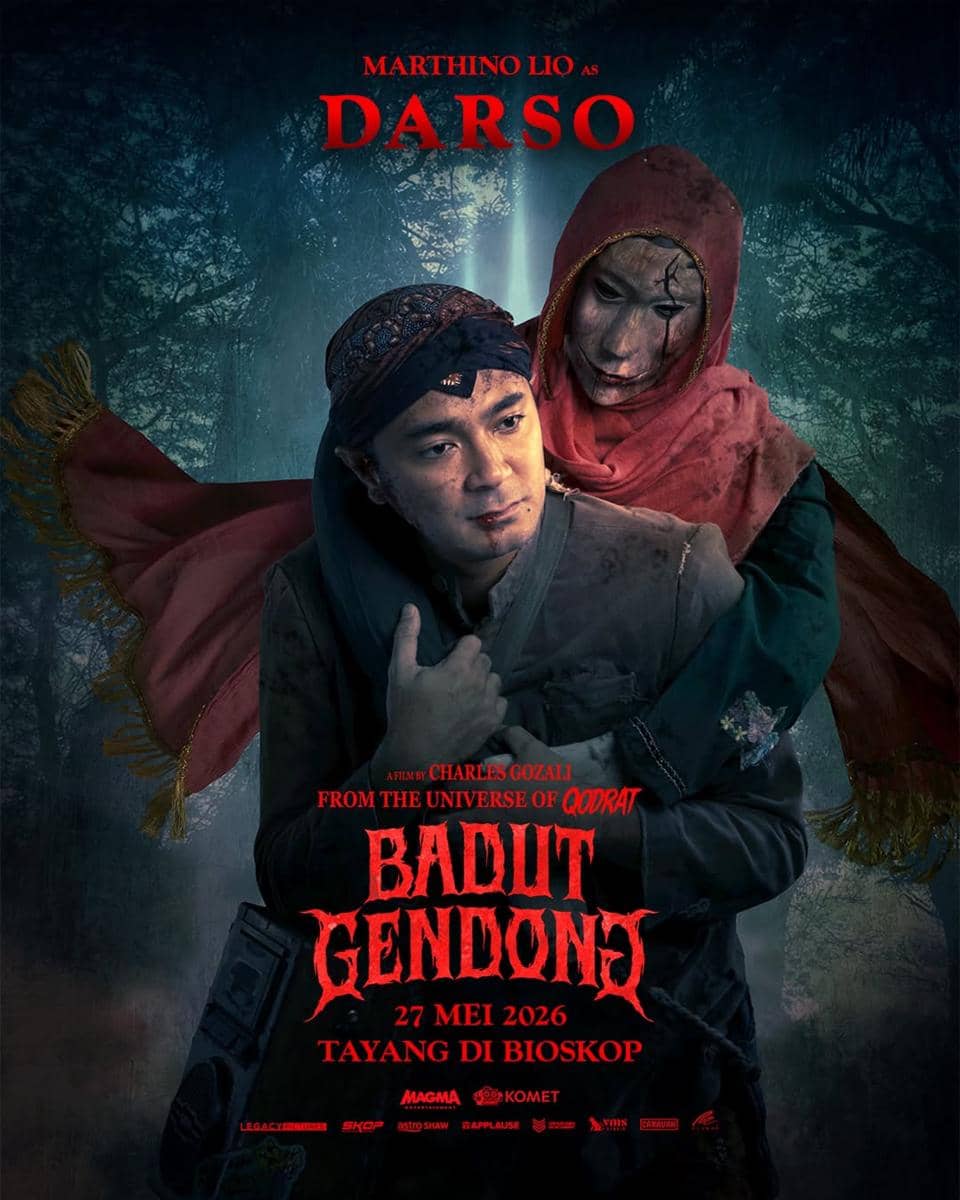Marthino Lio sebagai Darso di film Badut Gendong