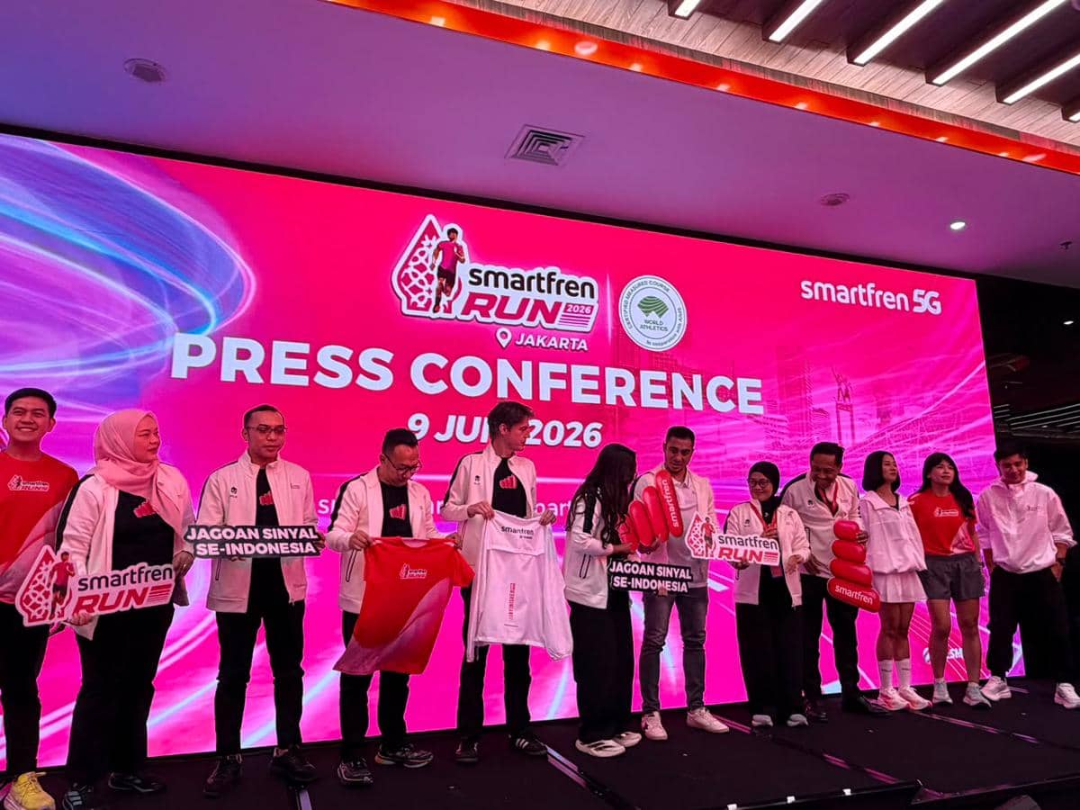 Mills Hadir di Smartfen Run 2026, Dukung Ekosistem Olahraga Lari