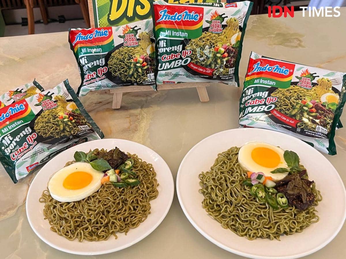 Indomie Goreng Cabe Ijo Hadir Lagi, Rasanya Lebih Pedas dan Gurih