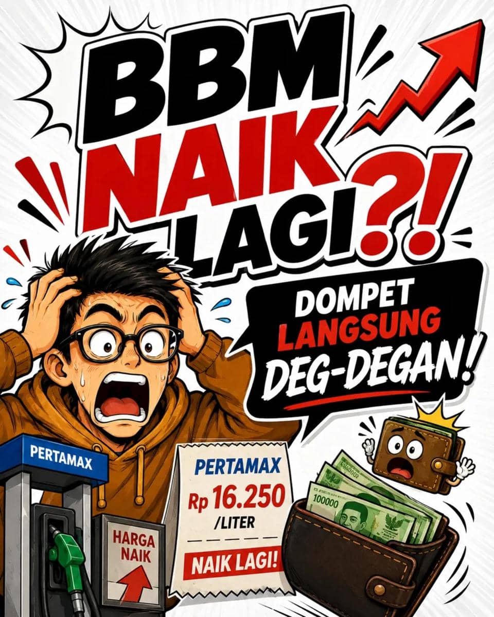 meme pertamax naik