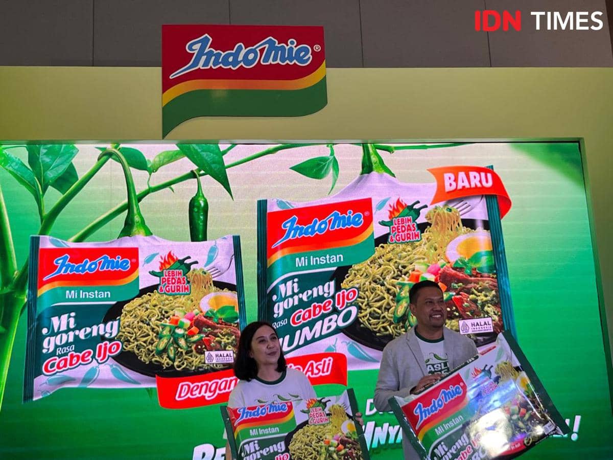 Press conference Indomie Goreng Cabe Ijo, Urban Forest Cipete, Jakarta Selatan 