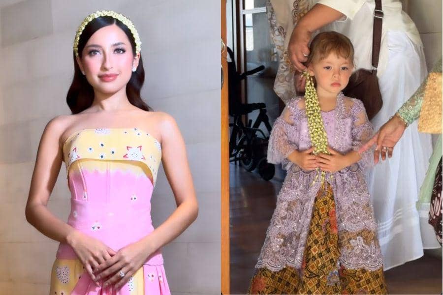 Gaya Jennifer Coppen dan Kamari di Siraman Pranikah, Aura Memesona!