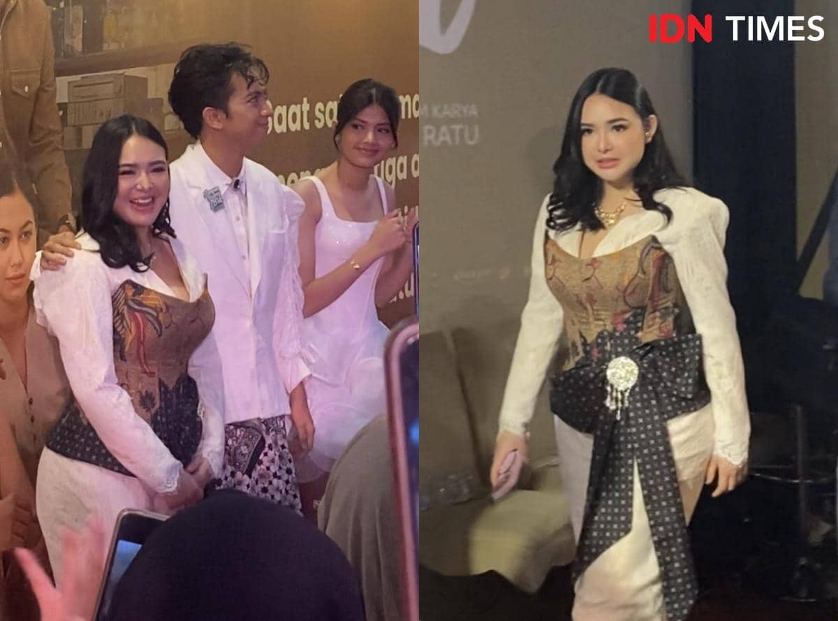 Potret Amanda Manopo di Premier Jangan Buang Ibu 5 Hari Usai Lahiran