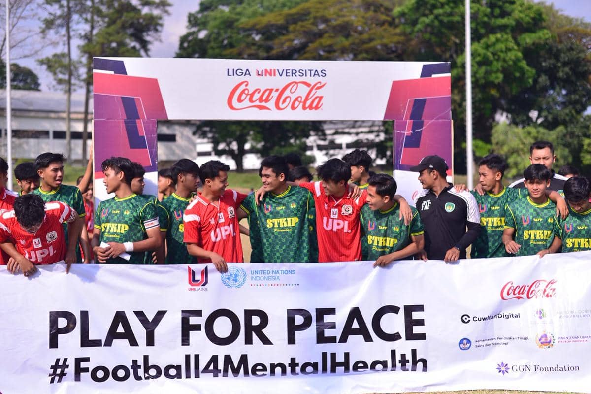 2 Duel Panas di Liga Universitas Coca-Cola Hadirkan Play For Peace