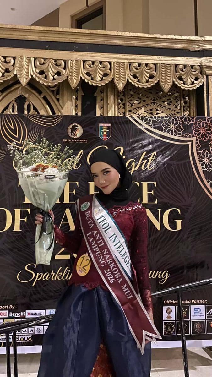 Kisah Nisrina, Mahasiswi Unila Sabet Duta Anti Narkoba 2026