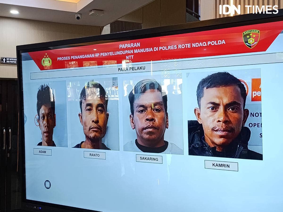 Polda NTT Tetapkan 4 Orang ini Buronan Penyelundup WNA China dan Uzbekistan