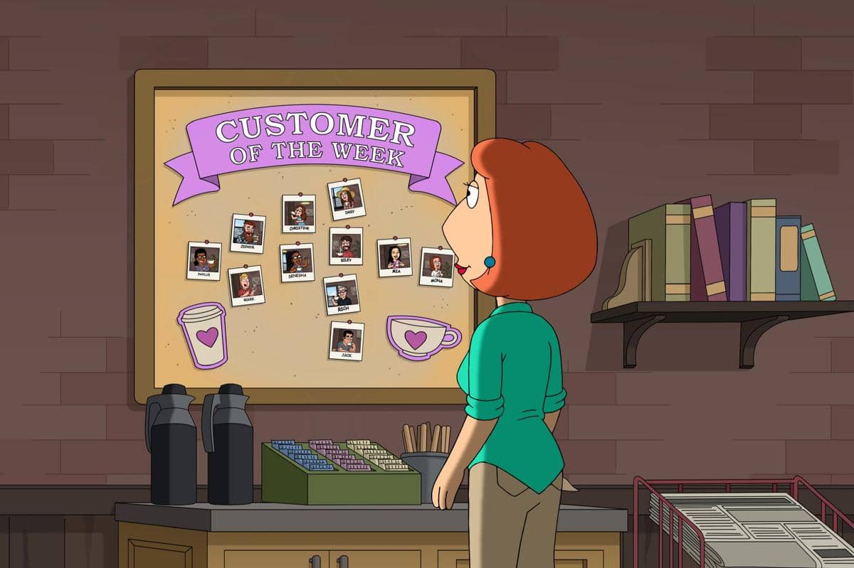 cuplikan episode "Customer of the Week"
