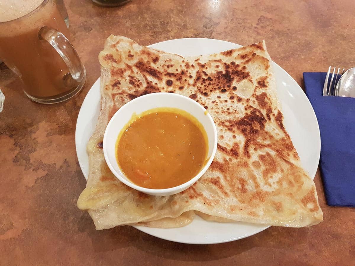 Resep Roti Canai Saus Kari, Cocok untuk Nobar Tengah Malam