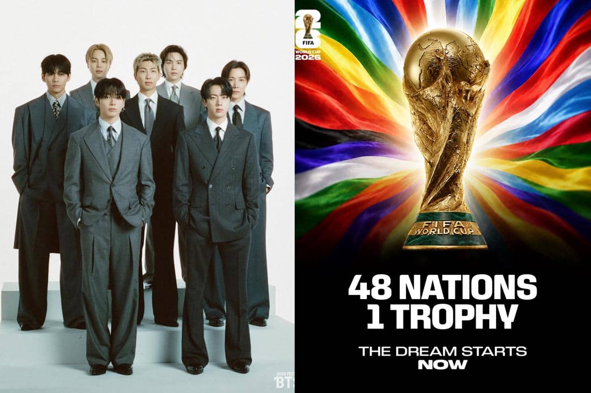 BTS | poster Piala Dunia 2026