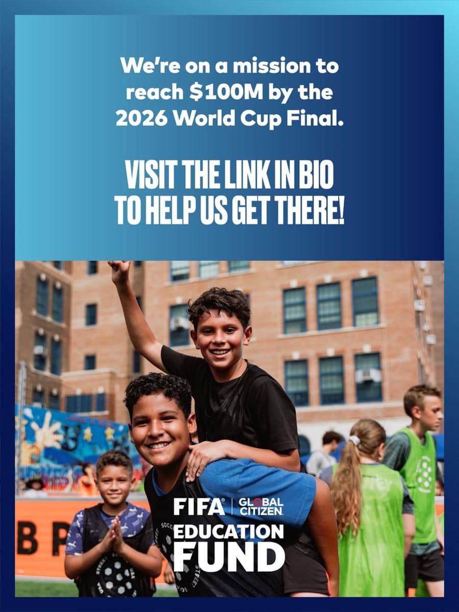 poster FIFA Global Citizen Education Fund