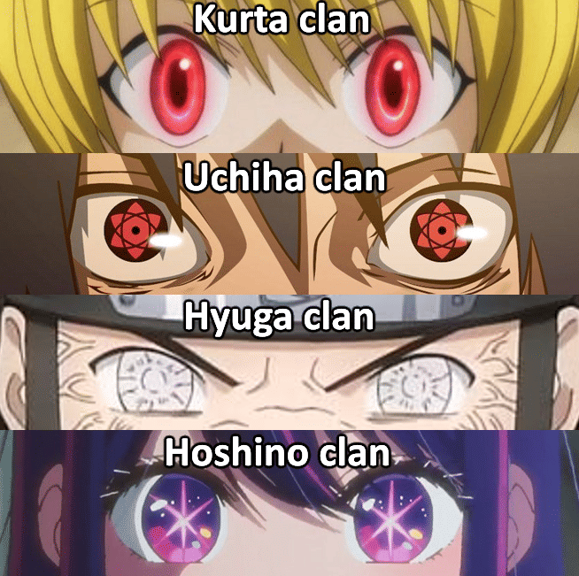 meme anime tentang mata