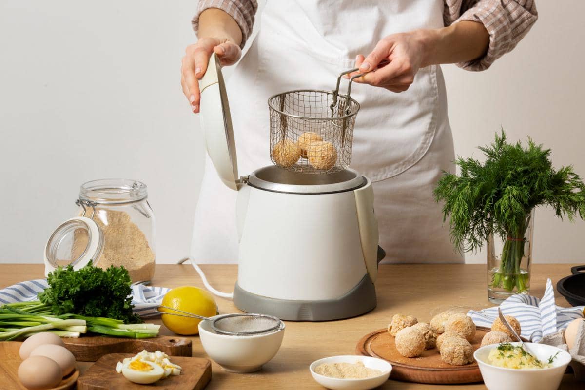 ilustrasi air fryer