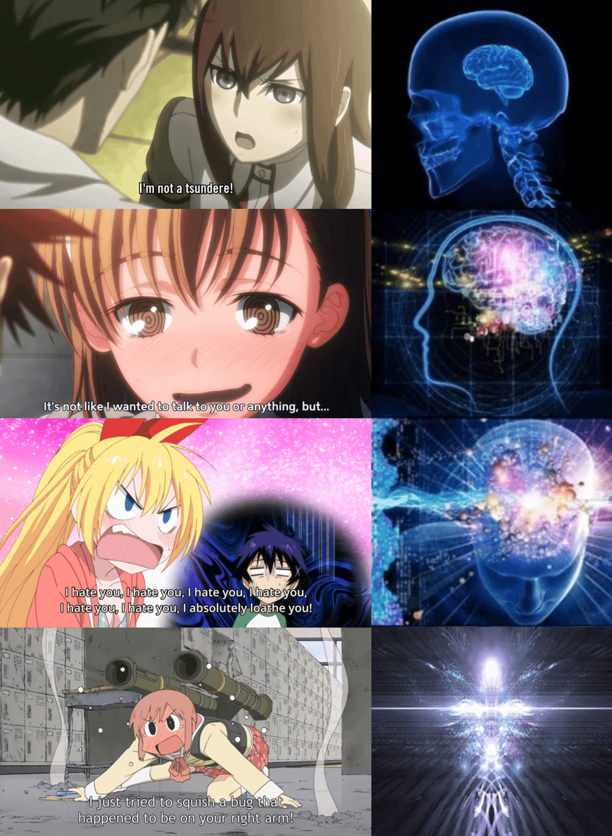 meme anime tentang tipe cewek