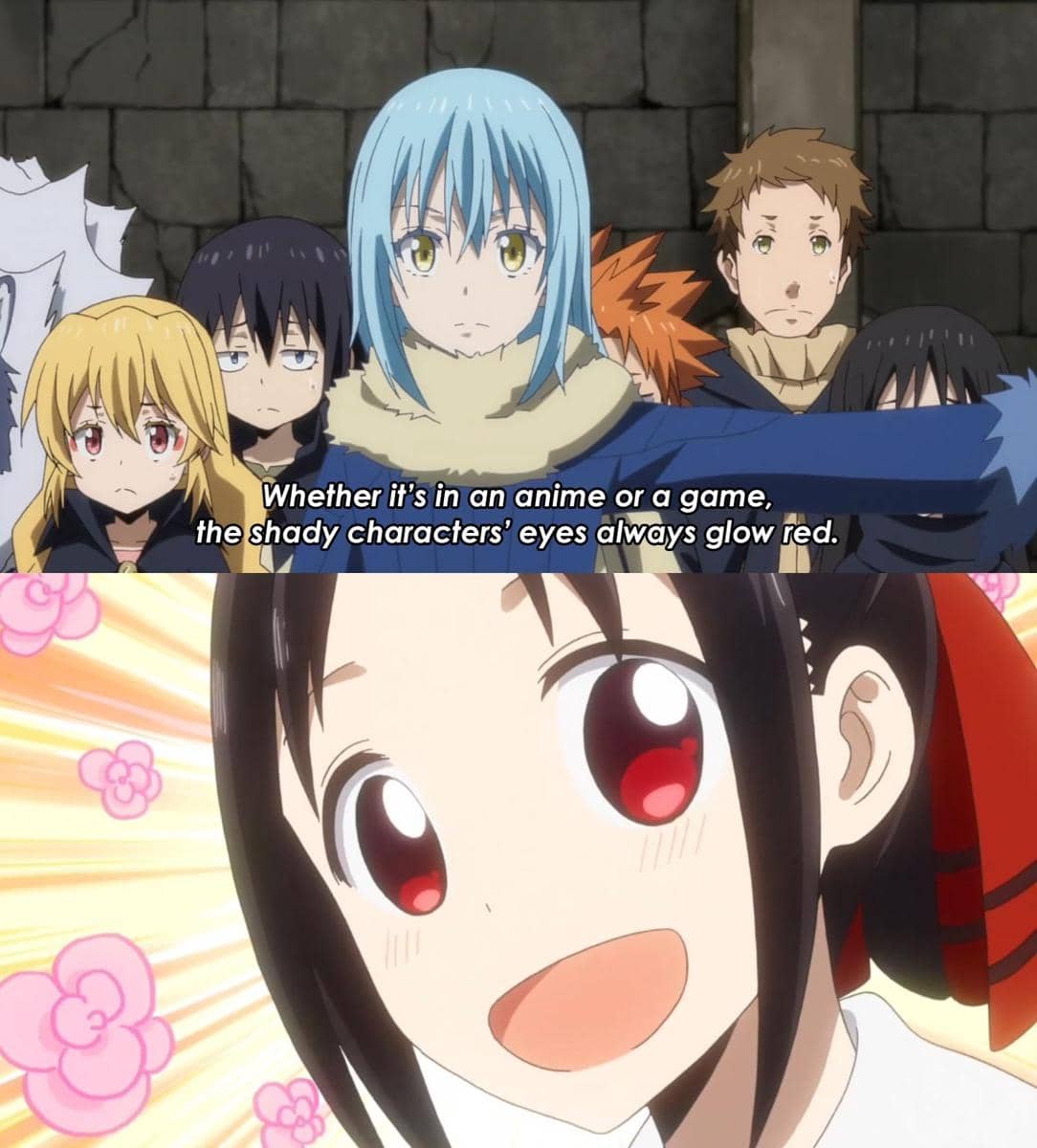 meme anime tentang mata