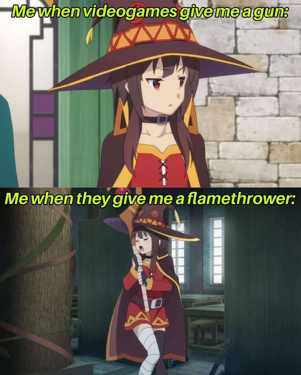 meme anime bertema api