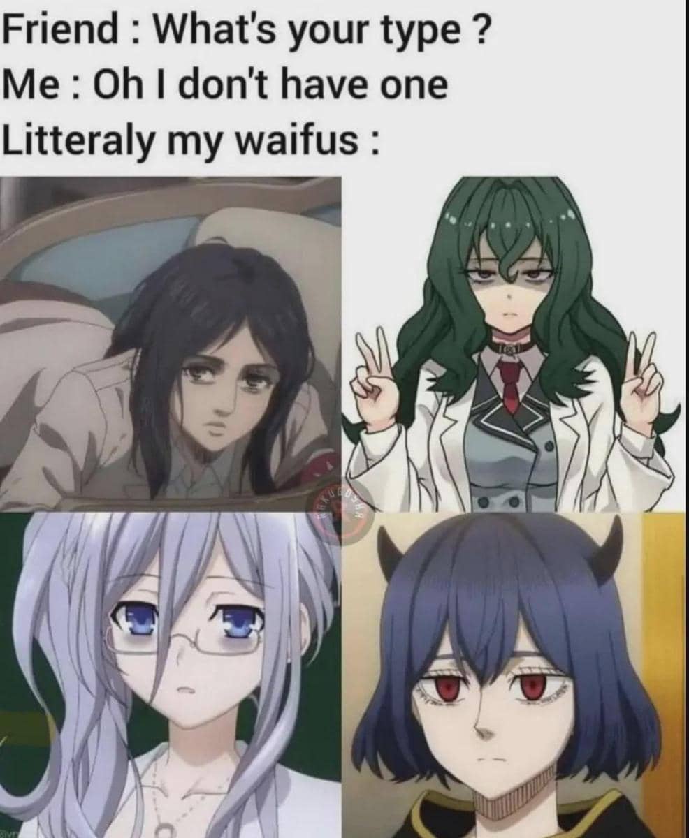 meme anime tentang mata