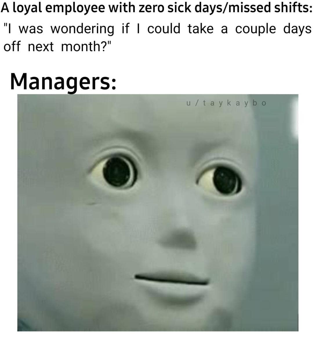 meme kartun tentang hari libur