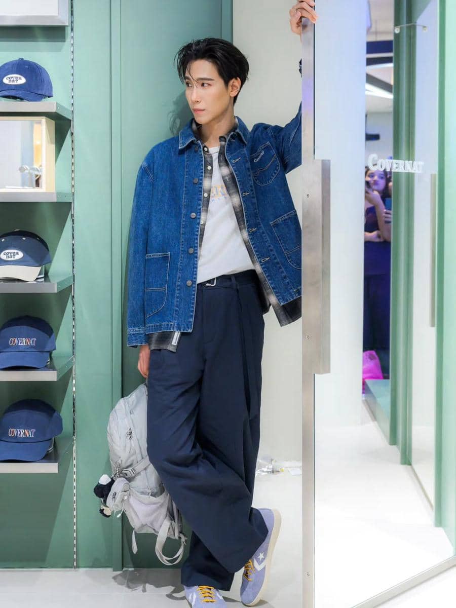 Outfit ala Junior Panachai