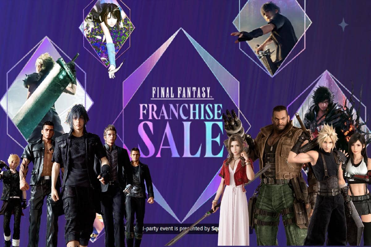 7 Diskon Final Fantasy di Steam Final Fantasy Franchise Sale 2026