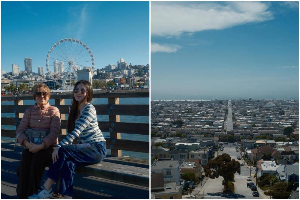 7 Potret Natasha Wilona dan Ibu Jalan-jalan di San Fransisco