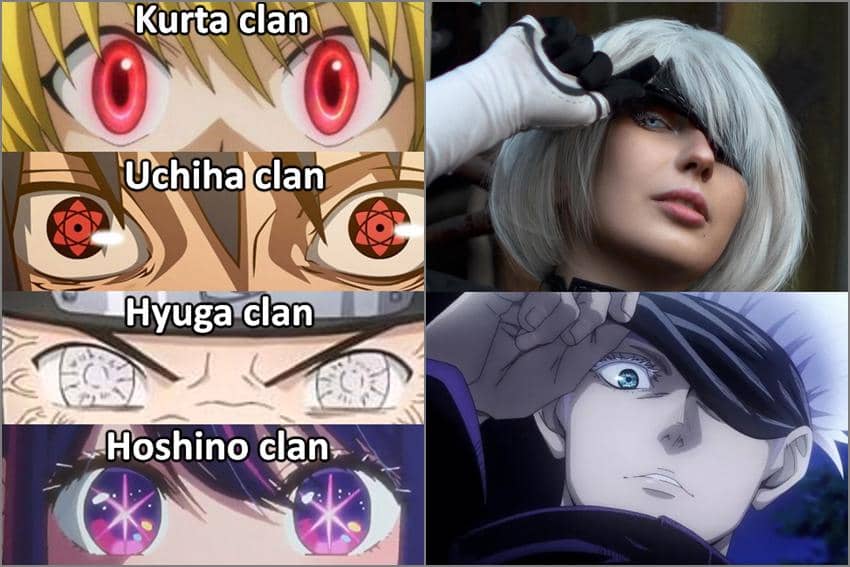 8 Meme Anime tentang Mata, Bentuk Bintang Ai Hoshino Nyata?