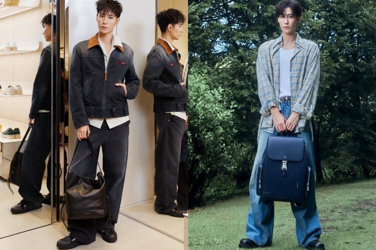 7 Inspirasi OOTD Pakai Tas ala Junior Panachai, Stylish!
