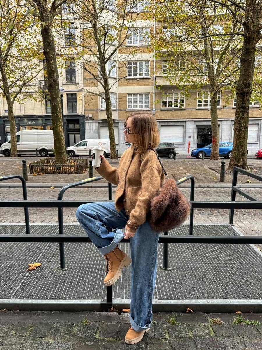 Style dengan outfit bulu