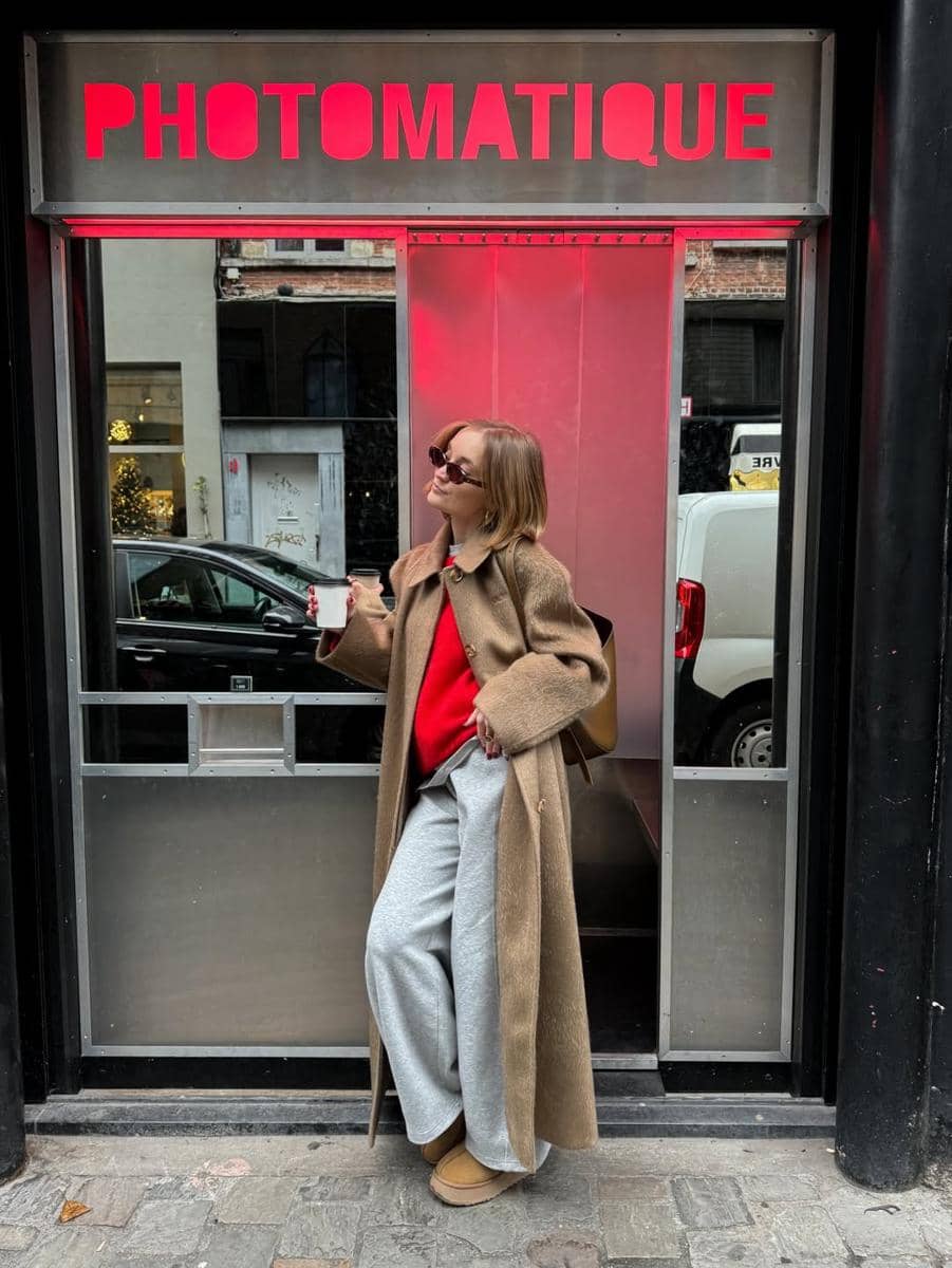 Gaya outfit bulu