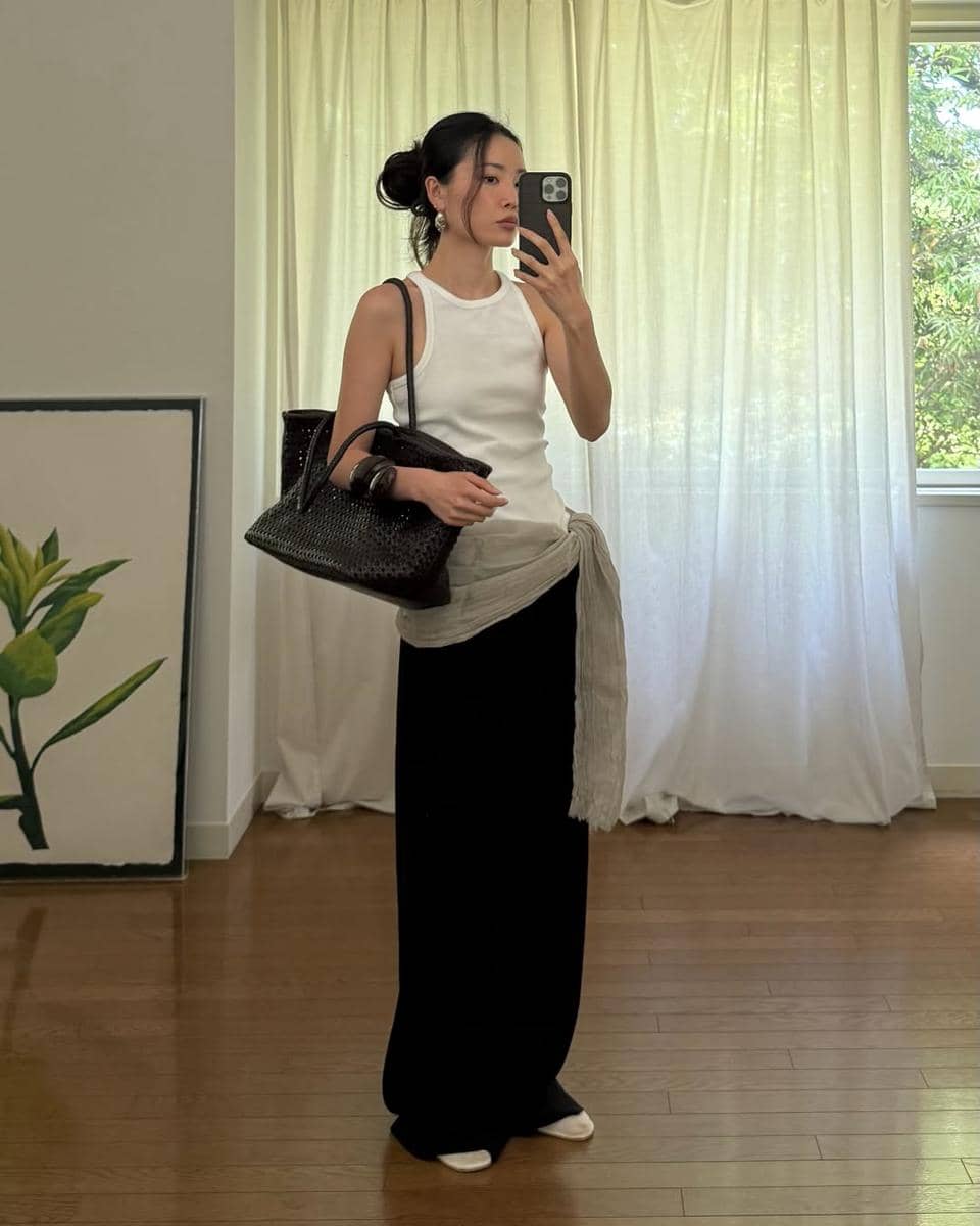 Mix and match effortless chic