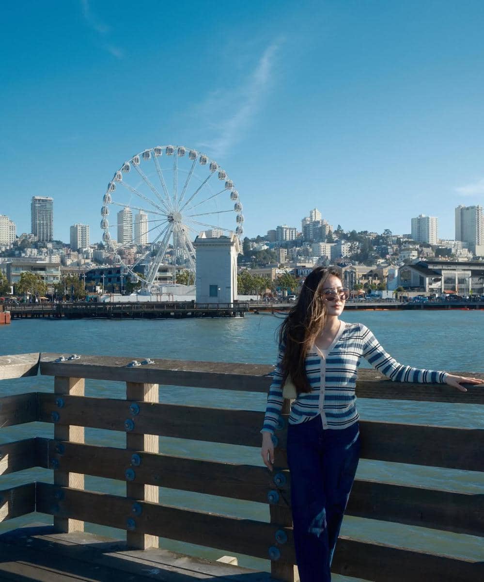Natasha Wilona dan ibu jalan-jalan di San Fransisco
