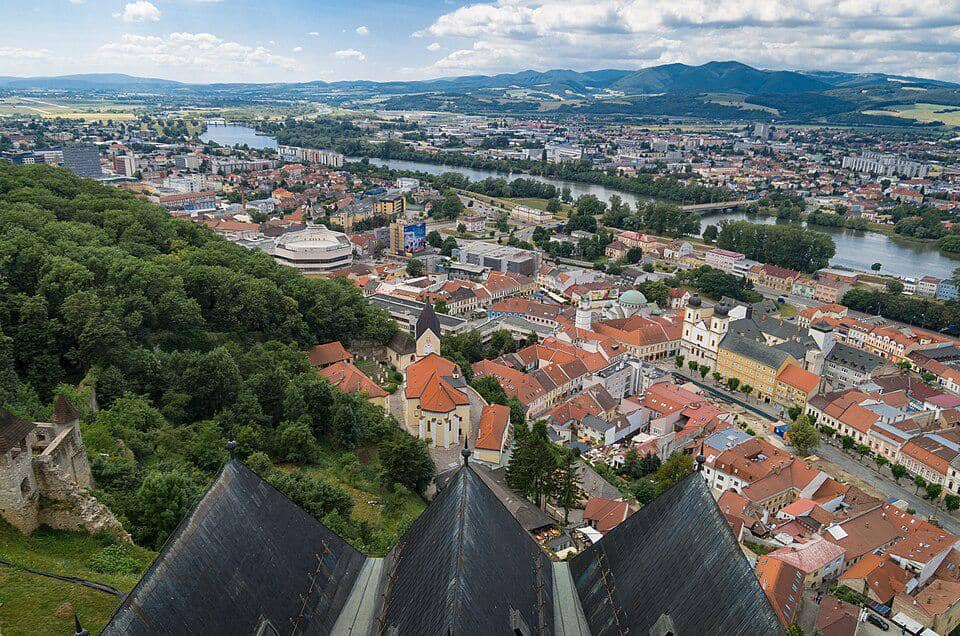 Kota Trencin di Slovakia