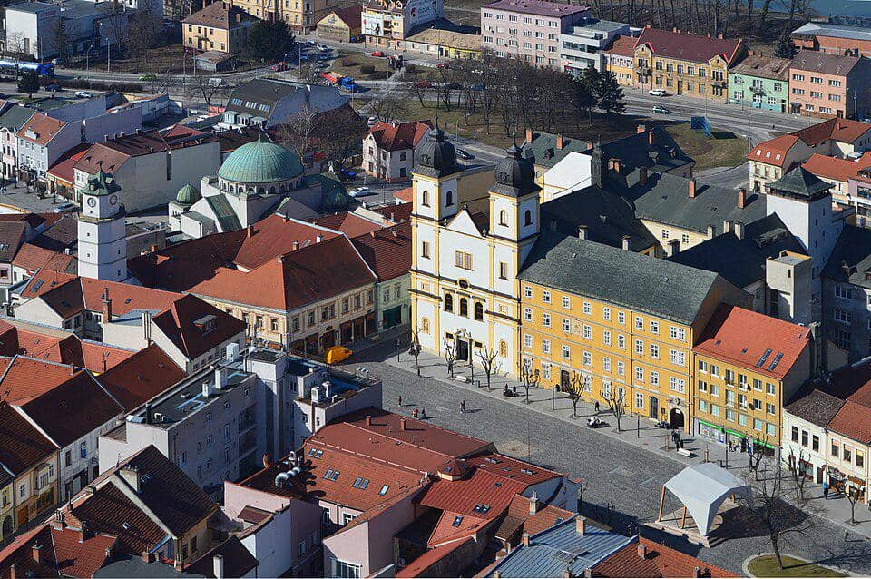 Kota Trencin di Slovakia
