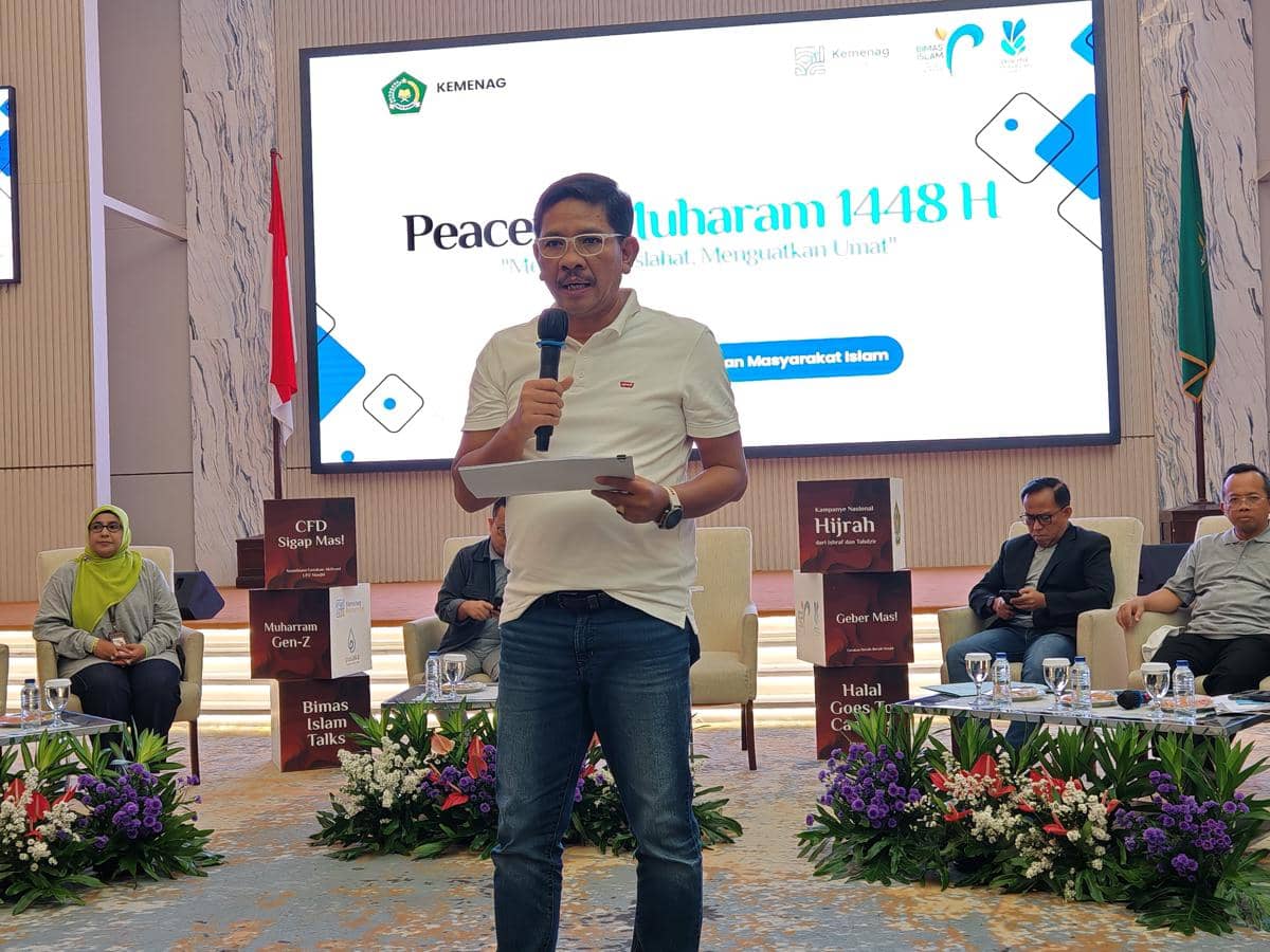 Direktur Jenderal Bimas Islam Kemenag, Abu Rokhmad (IDN Times/Ilman Nafi'an)