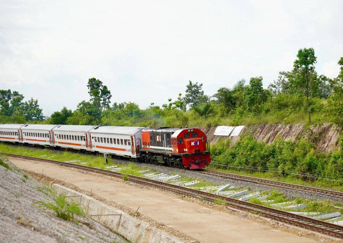 Aktivitas layanan Kereta Api pada Divre IV Tanjungkarang. (Dok. KAI Divre IV Tanjungkarang).