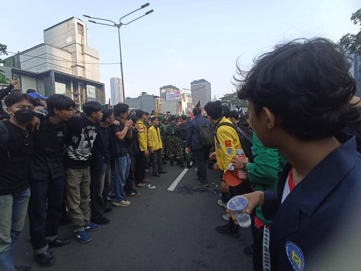 Berikut Fakta-Fakta Aksi Demonstrasi Mahasiswa di Bundaran HI